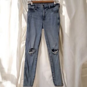 Kut from the Kloth Jeans Womens Size 4 Light Blue CONNIE HIGH RISE ANKLE SKINNY